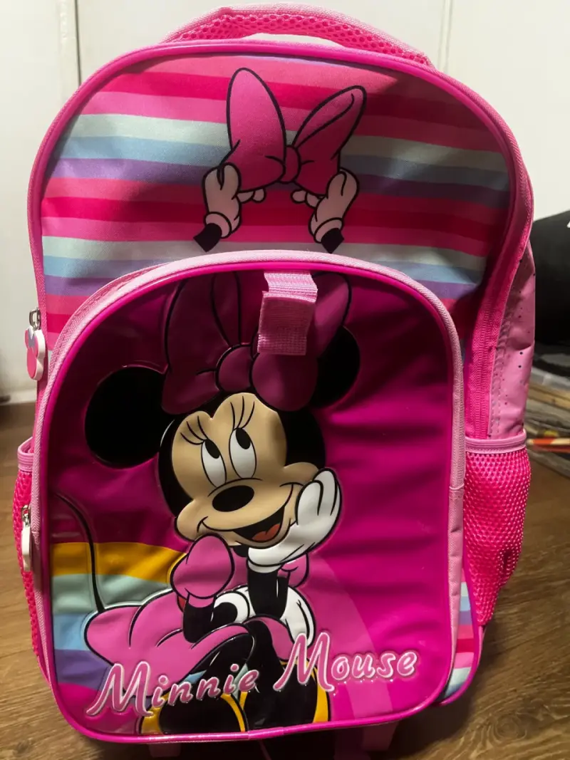 Mochila Minnie Mouse rosa - 1