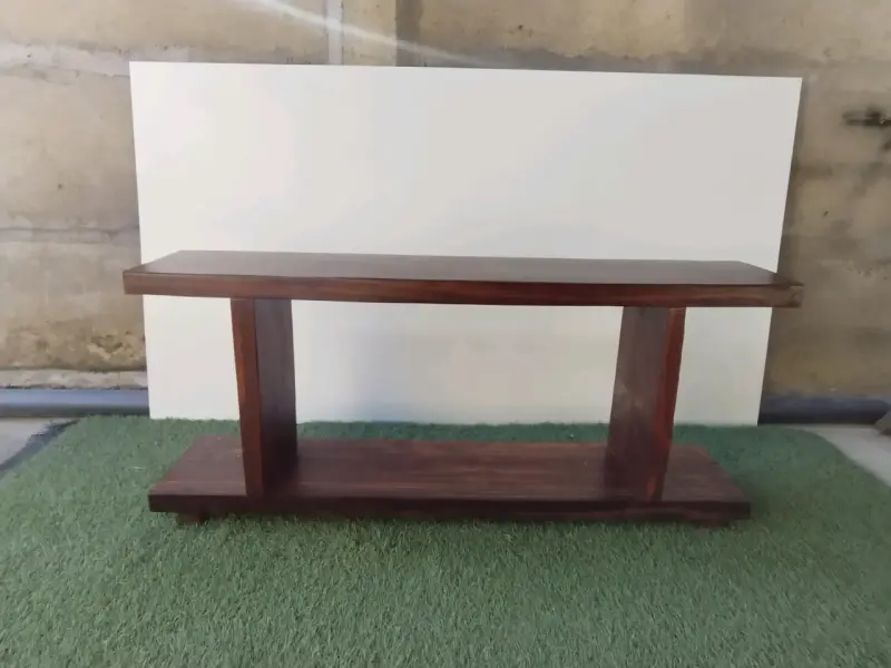 Mesa de madera para sala - 1