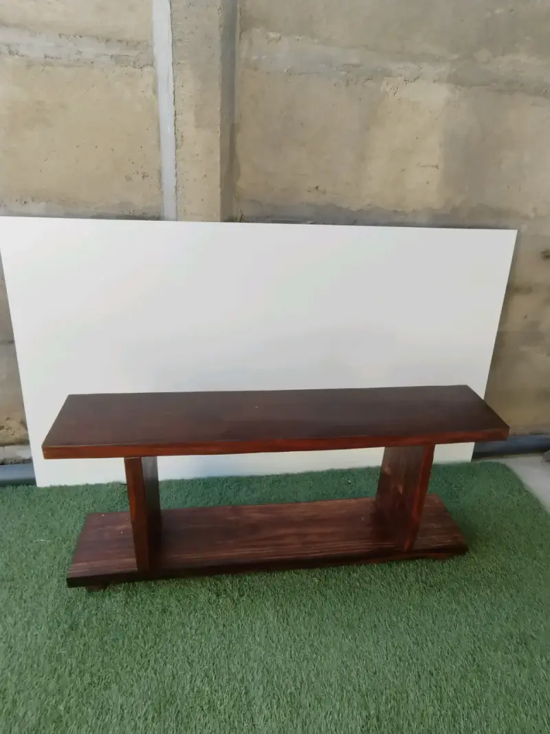 Mesa de madera para sala - 5
