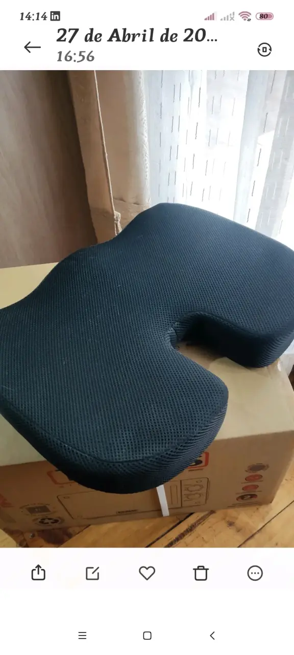 Cojín coxis ergonómico ortopédico - 2