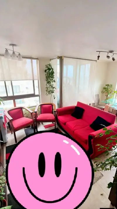 Juego de muebles vintage rojos - miniatura 1