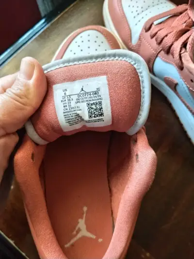 Zapatillas Air Jordan Low rosadas - miniatura 6