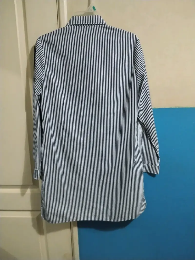 Camisa a rayas con bordados - 3