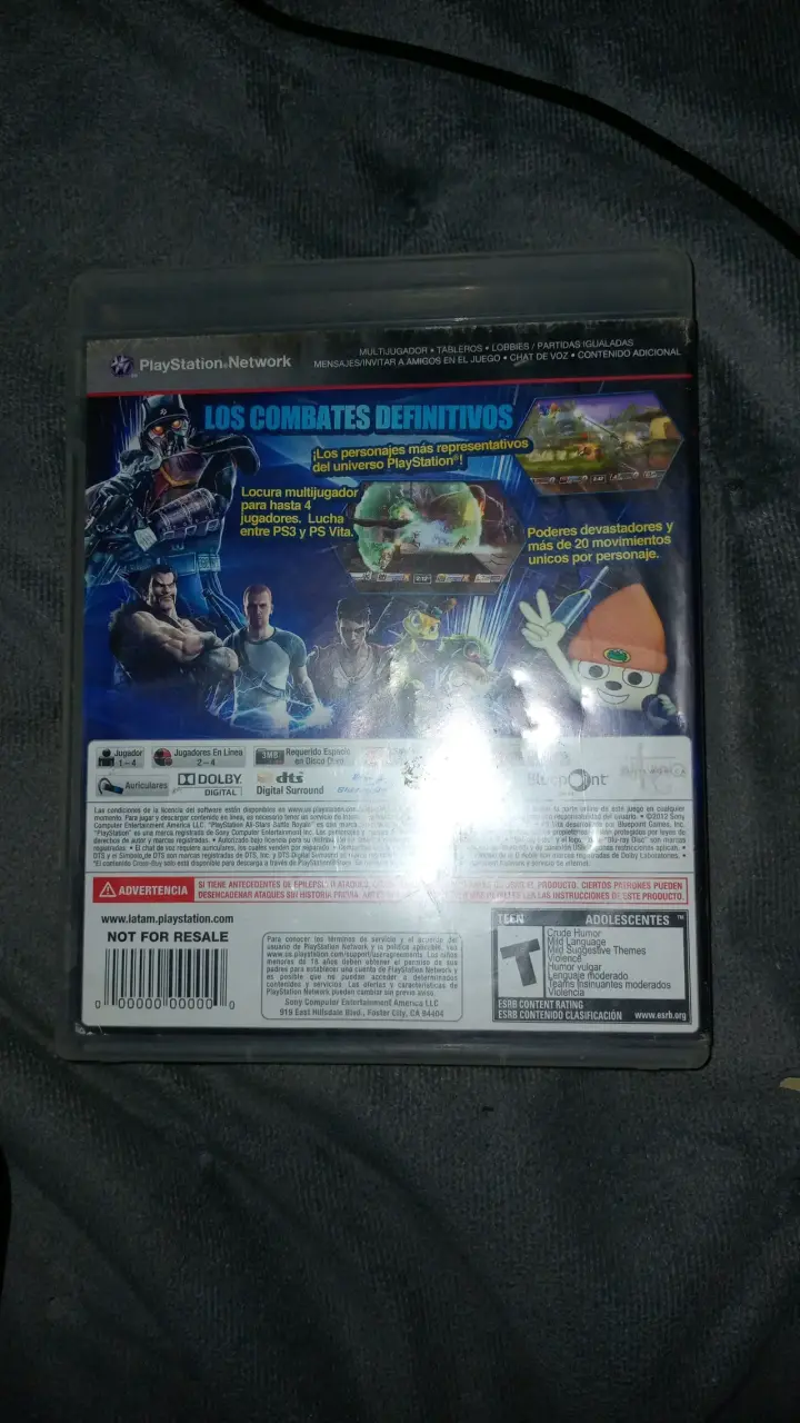 Juego PS3 PlayStation All-Stars Battle Royale - 3