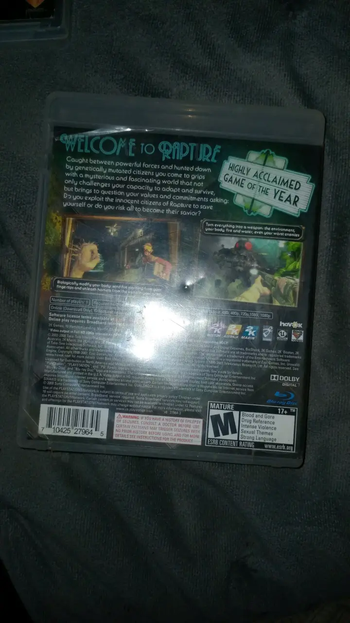 Videojuego Bioshock PS3 - 3