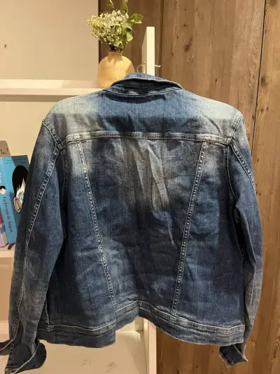 Chaqueta de mezclilla azul - miniatura 2