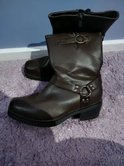 Botas de hombre café talla 41 - miniatura 3