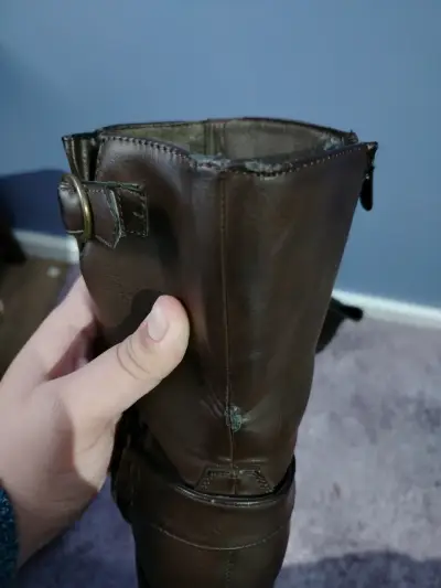 Botas de hombre café talla 41 - miniatura 4