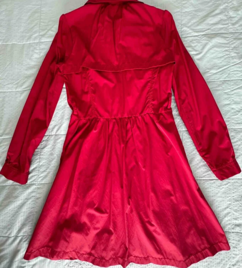 Abrigo rojo elegante - 2