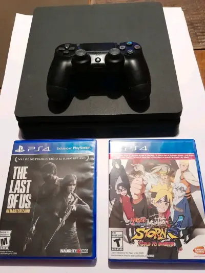 Consola PlayStation Slim con control - miniatura 2