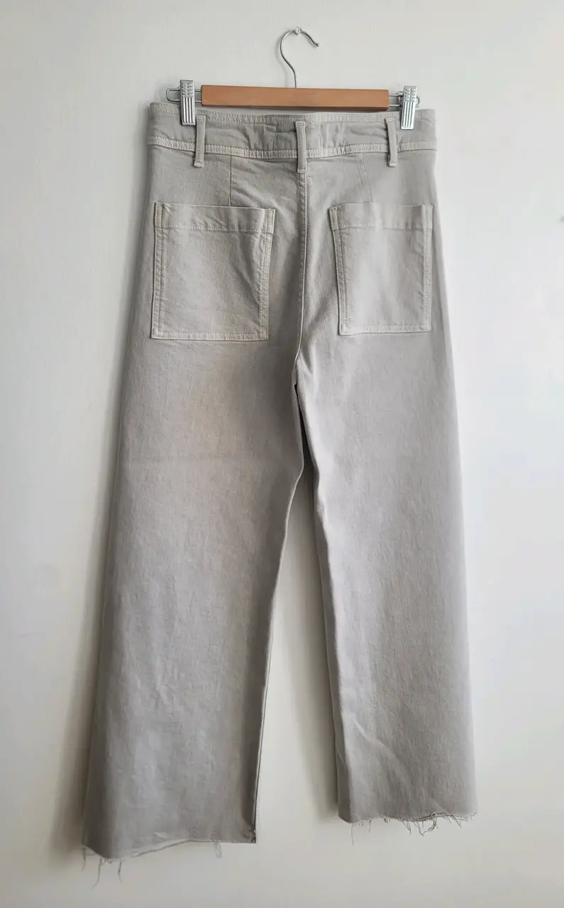 Pantalón Marine Straight Zara Gris - 3