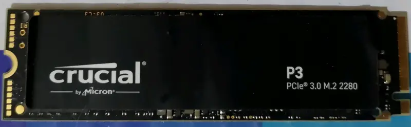 SSD M2 Crucial P3 PCIe 1 TB - 1