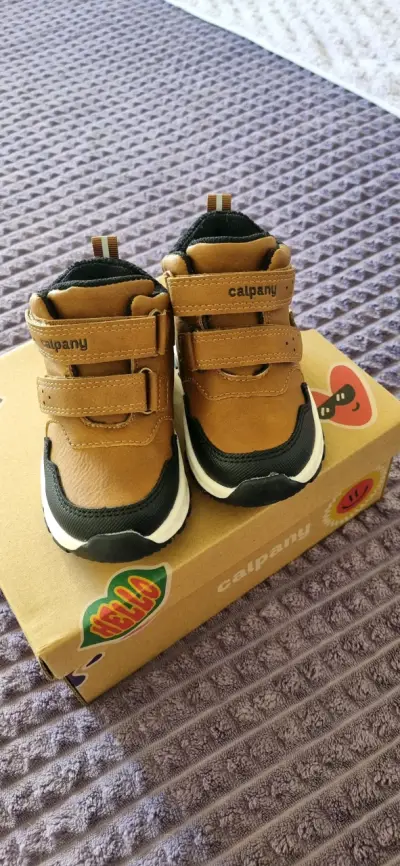 Zapato niño Calpany color marrón - miniatura 1