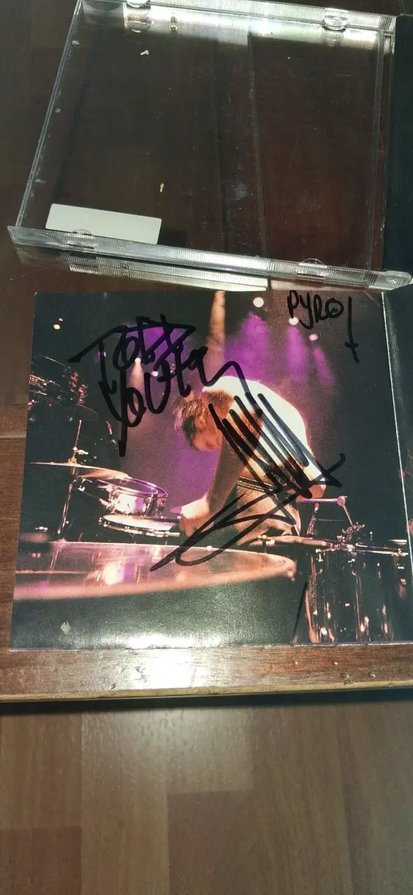 Cd danzig autografiado - 3