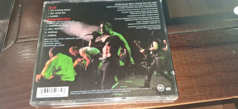 Cd danzig autografiado - 5