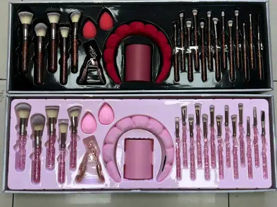 Set de brochas maquillaje completo - miniatura 1