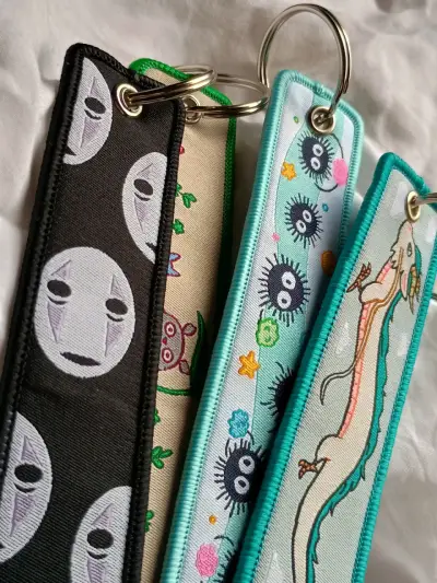 Llaveros bordados de Studio Ghibli - miniatura 1