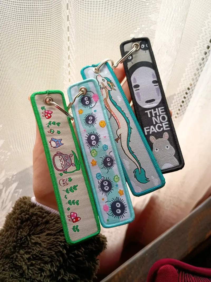 Llaveros bordados de Studio Ghibli - 2