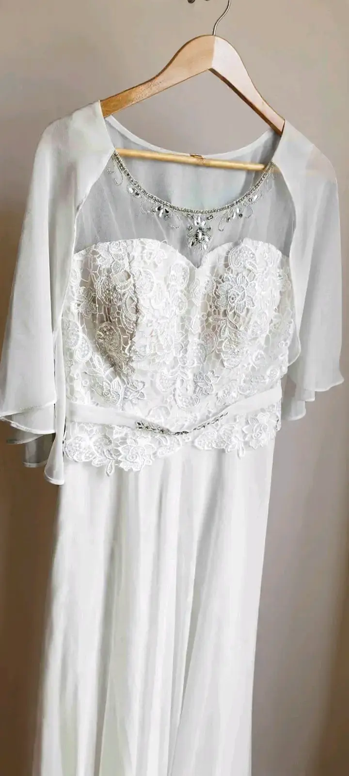 Vestido de novia encaje blanco - 6