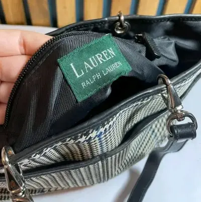 Bolso de mano a cuadros - miniatura 2