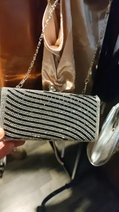 Cartera de fiesta brillante - miniatura 1