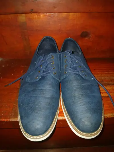 Zapatos azules de hombre - miniatura 4