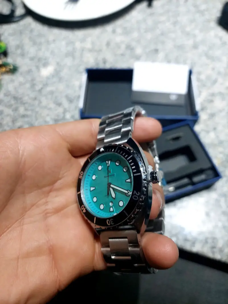 Reloj Tomi azul metálico - 2