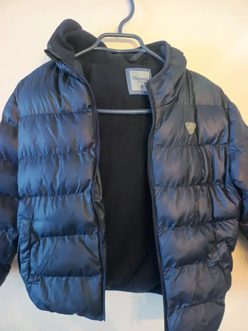 Chaqueta con polar niño azul talla 8 - 1