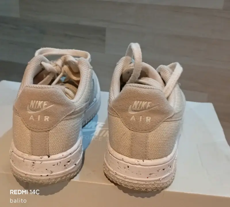 Zapatillas Nike Air Force beige - 6