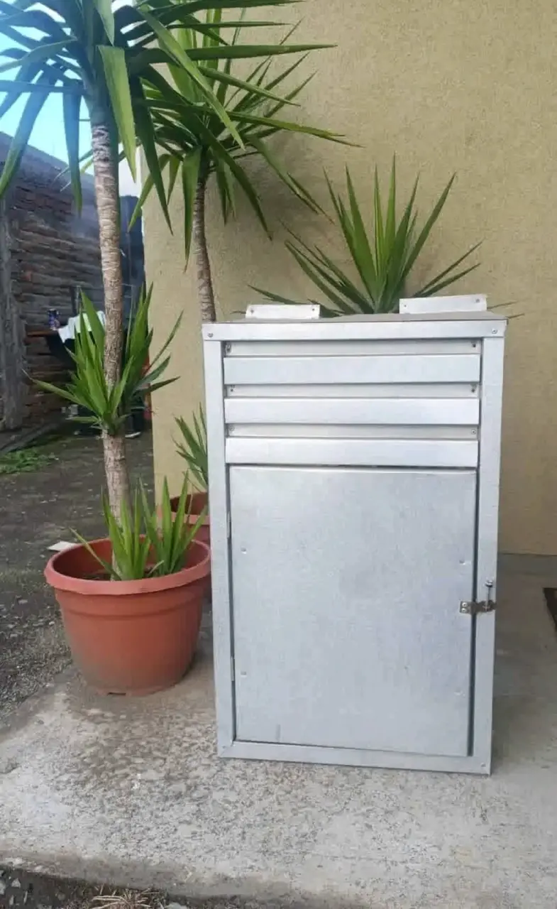 Gabinete para Calefont exterior y techo para gas - 1