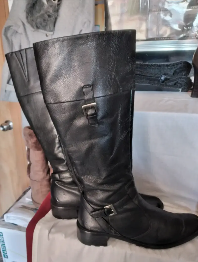Botas forradas color beige - 4