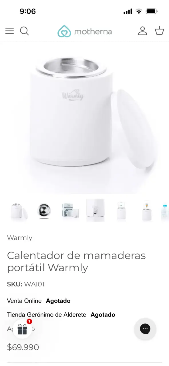 Calentador de agua Warmly - calentador mamaderas - 2