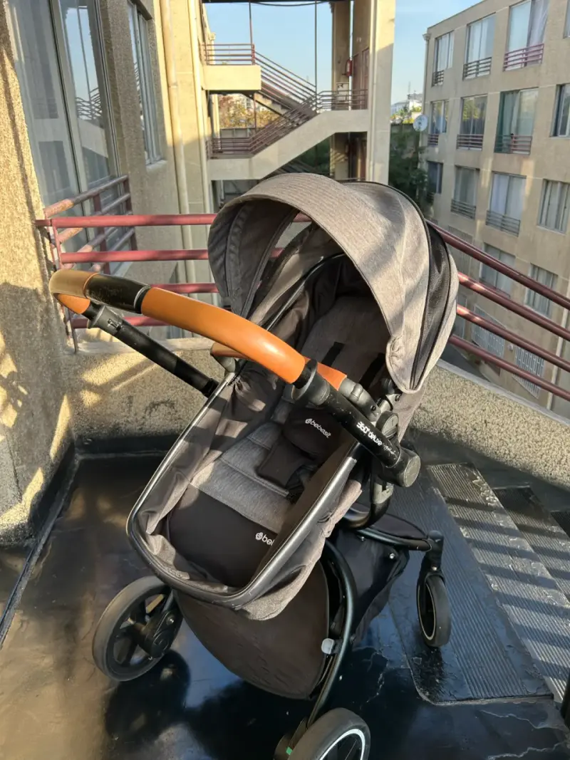 Coche de bebé Bebesit negro - 360 deluxe - 6