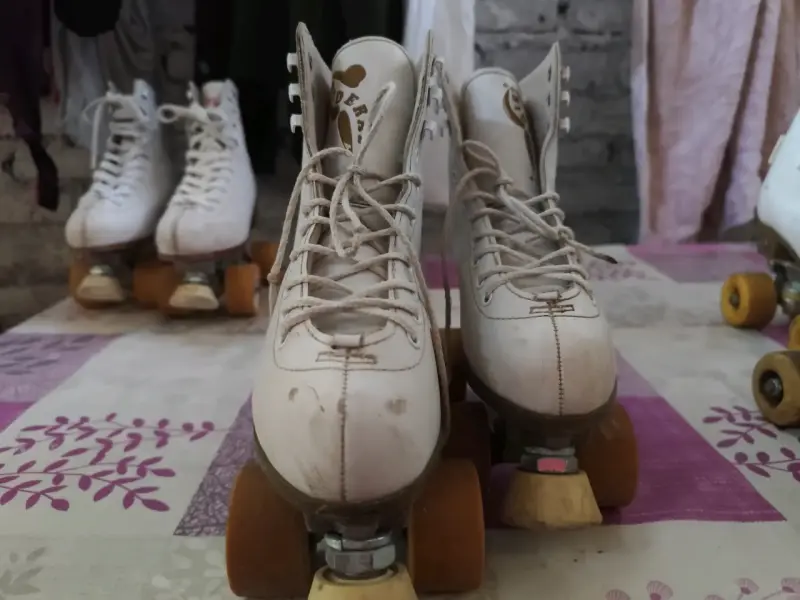 Patines artísticos blancos - 1