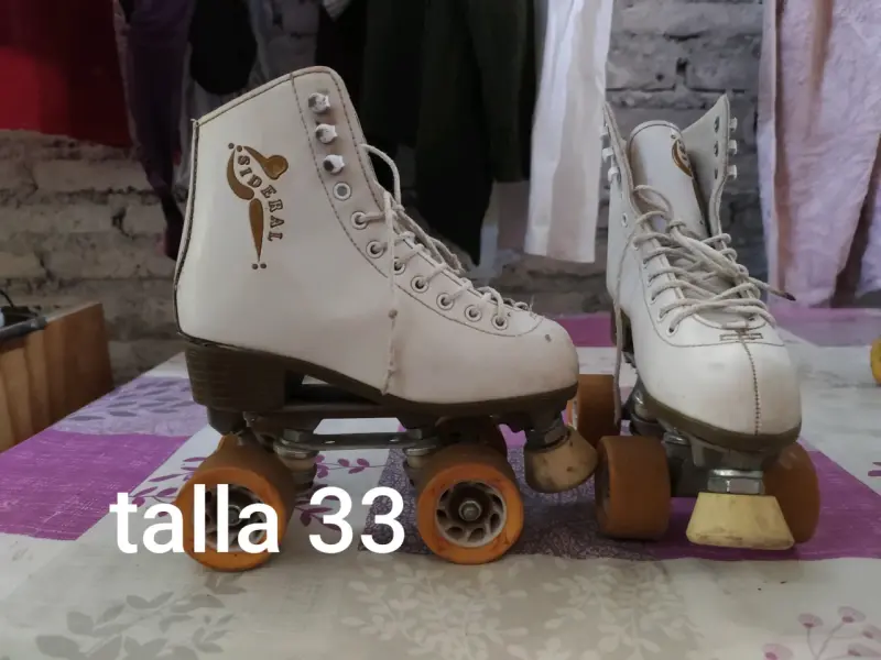 Patines artísticos blancos - 2