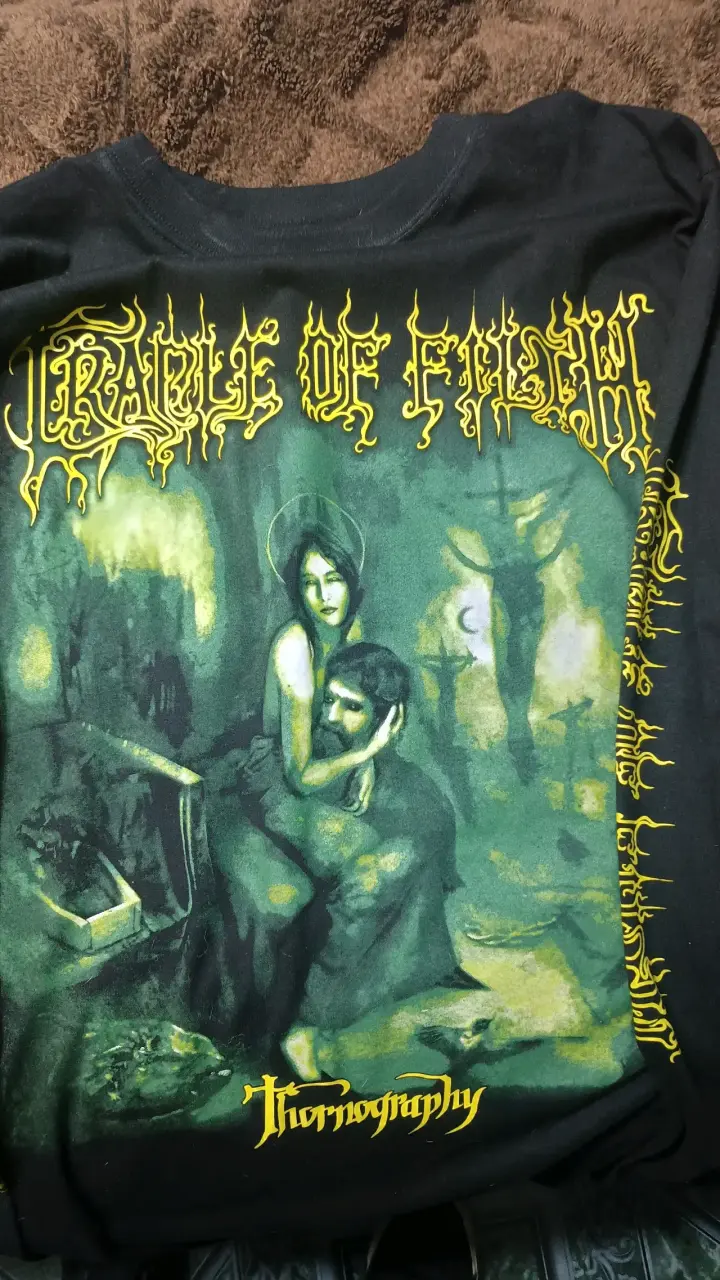 Polera Cradle of Filth estampada - 2