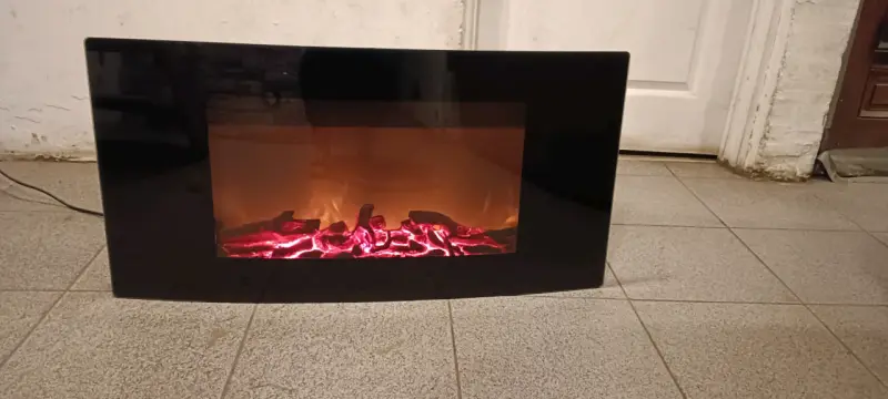 Chimenea eléctrica decorativa - 1