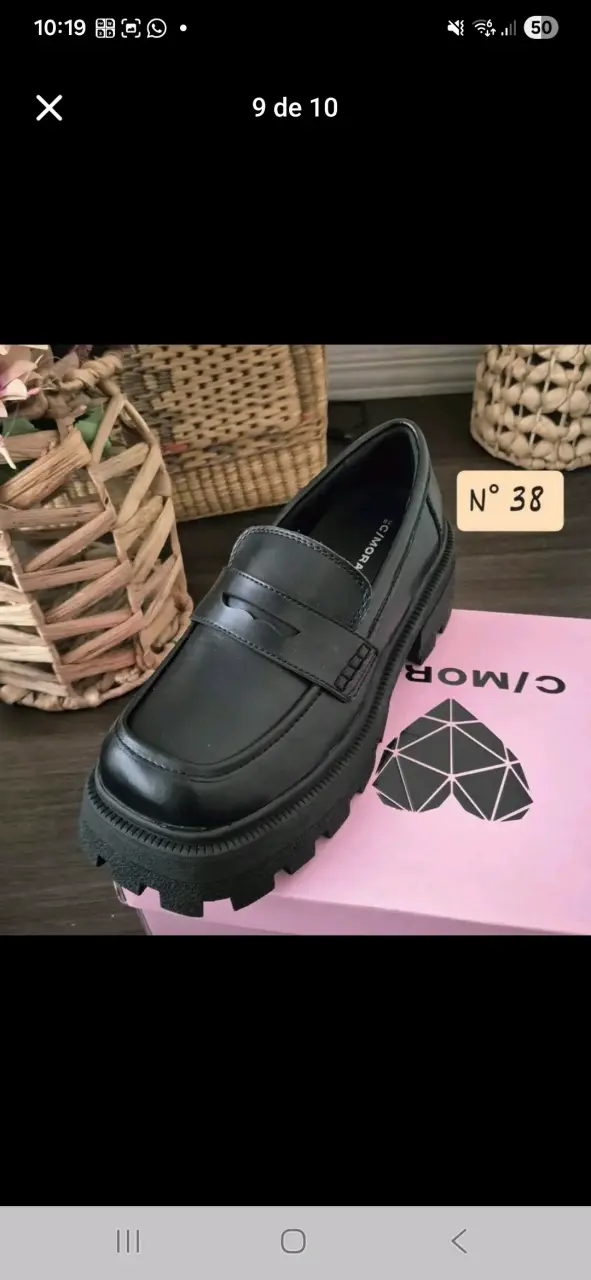 Zapato negro C/MORAN para mujer - 1