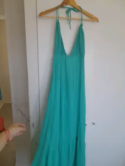 Vestido veraniego turquesa - miniatura 3