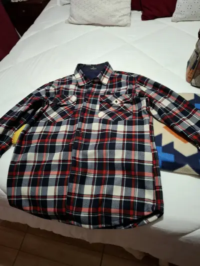 Camisa de franela a cuadros - miniatura 3