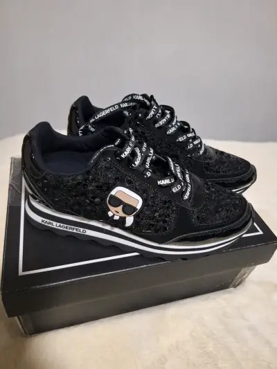 Zapatillas Karl Lagerfeld negras - miniatura 2