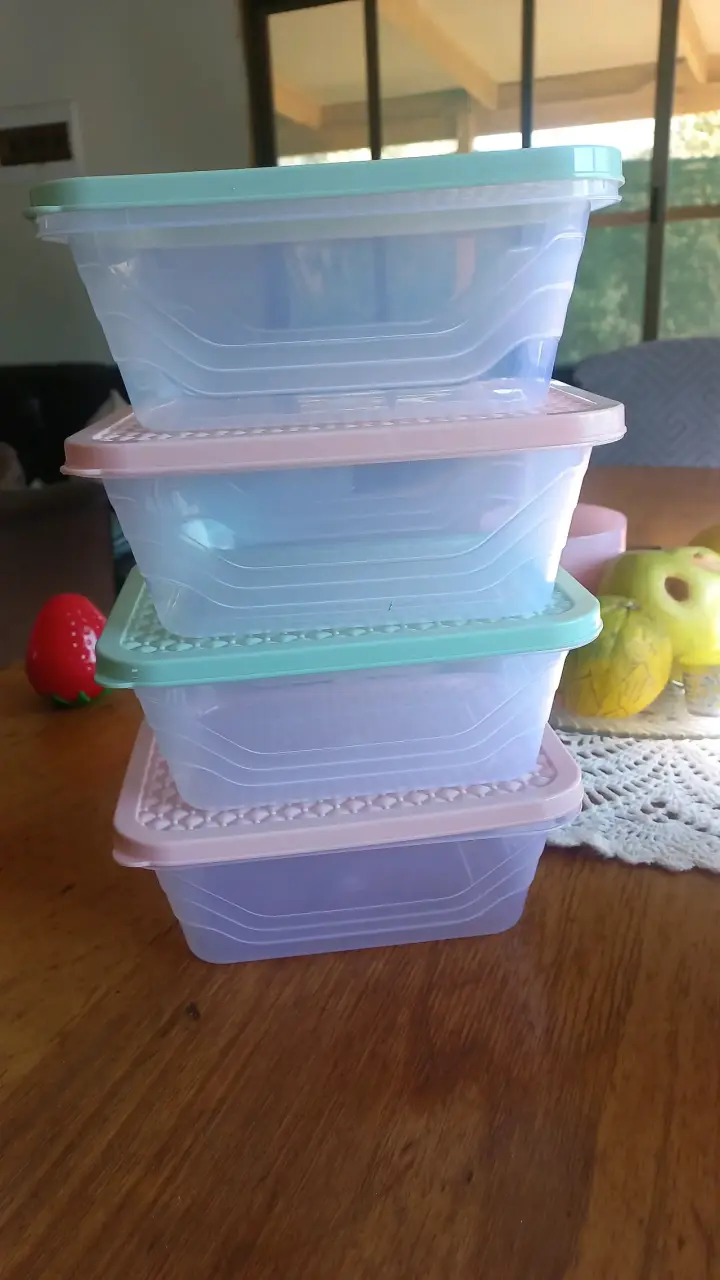Juego de cajas organizadoras tejidas - 3