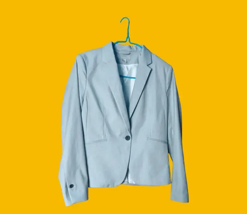 Blazer gris talla 38 - 1