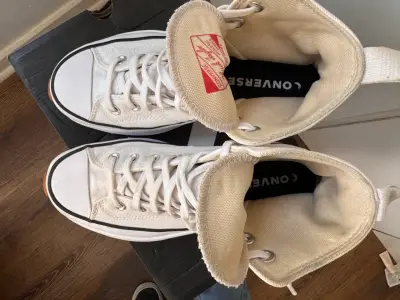 Zapatillas plataforma blancas Converse - miniatura 3