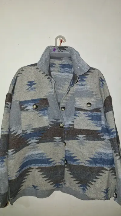 Chaqueta estampada geométrica - miniatura 2