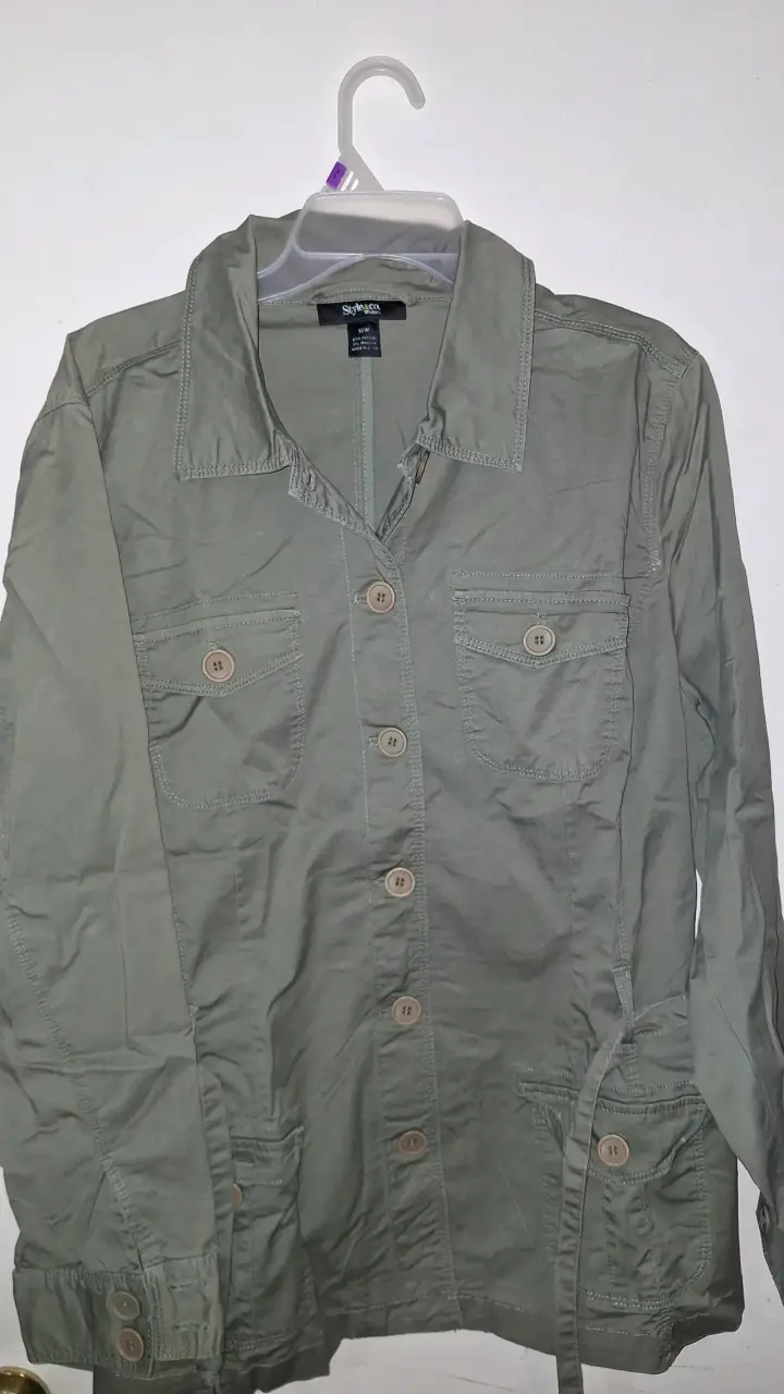 Chaqueta estampada geométrica - 4