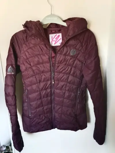 Chaqueta k2 burdeo talla xs - miniatura 1