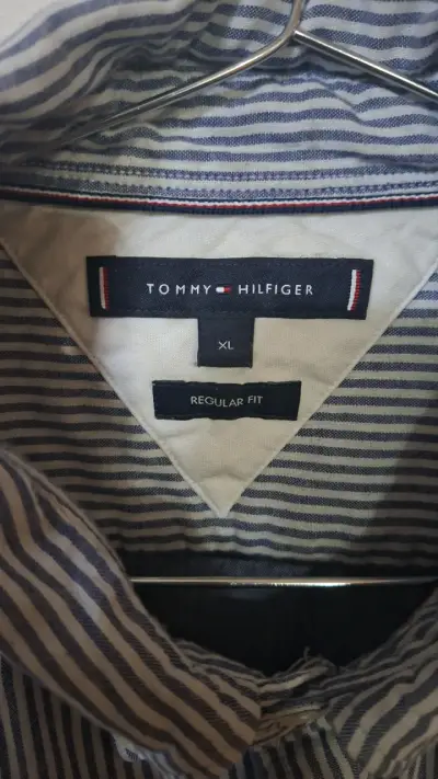 Camisa rayada azul claro - miniatura 2