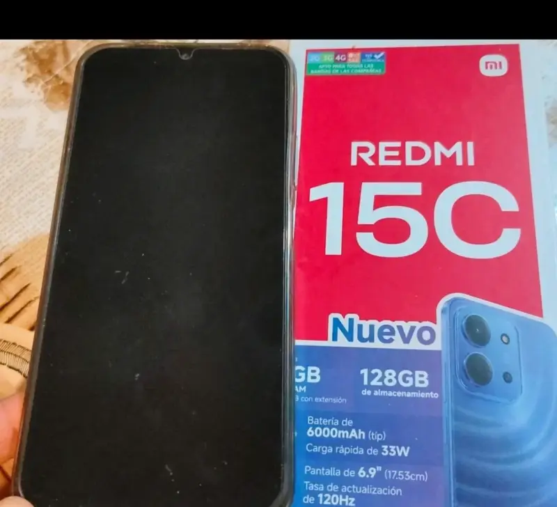 Smartphone Redmi 15C nuevo