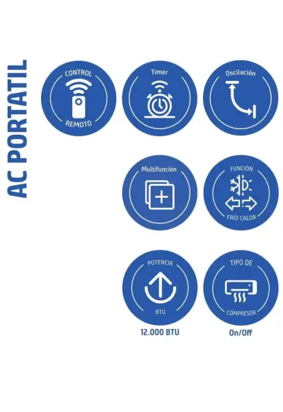 Aire acondicionado portátil - miniatura 1